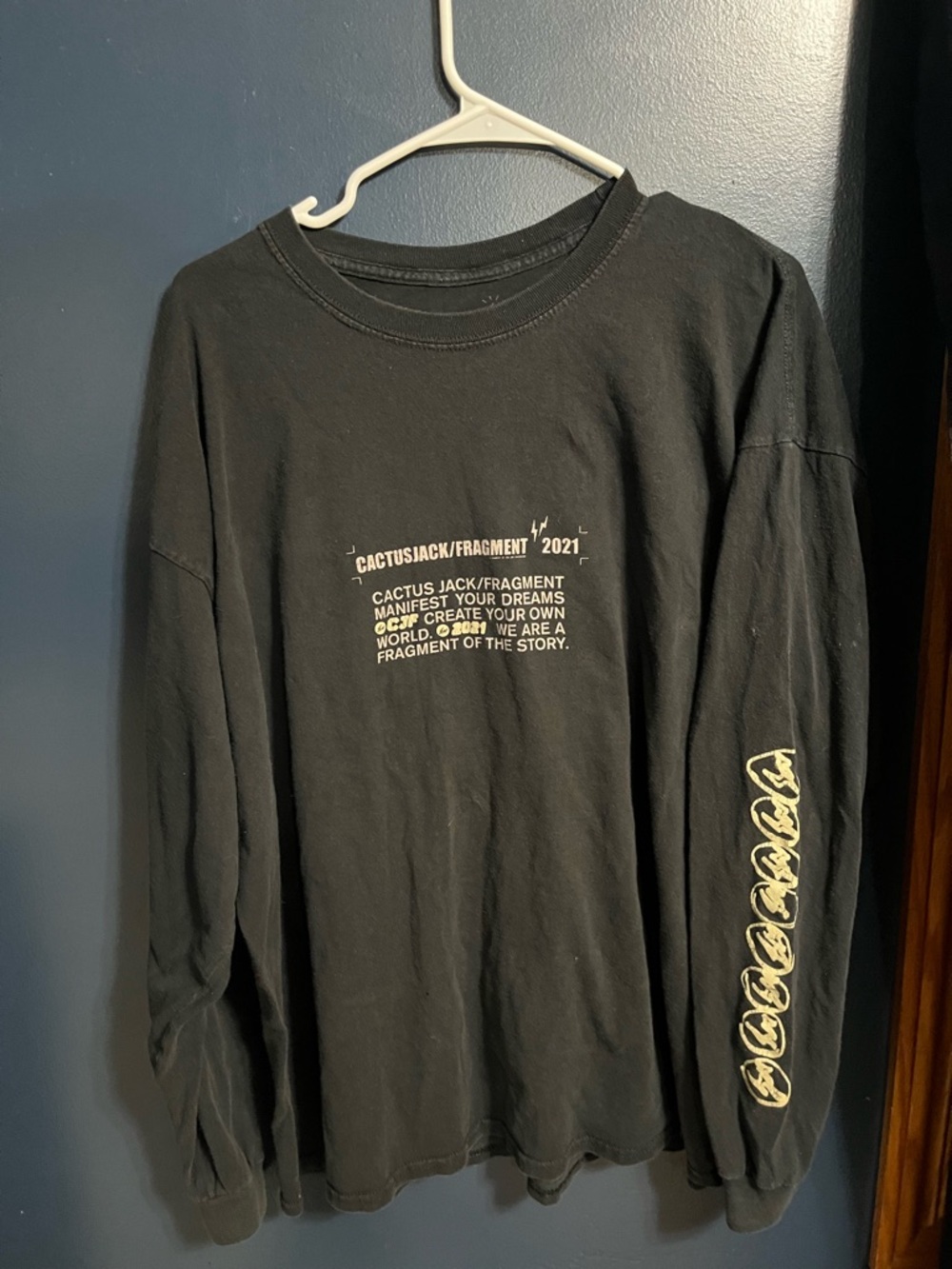Cactus Jack For Fragment L/S T-Shirt